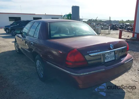 2007 Mercury Grand Marquis Gs z USA, uszkodzony, nr VIN 2MEFM74V47X633821